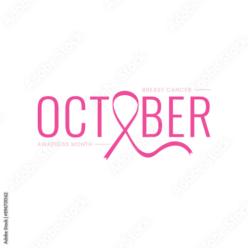 Breast Cancer Awareness Month. Pink October. Breast Cancer