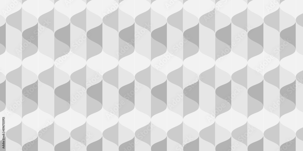Vector Overlapping Pattern Minimal diamond geometric digital wave backdrop abstract wave square background. white and gray line seamless tile stripe overlap creative retro square pattern background. Vector Overlapping Pattern Minimal diamond geometric digital wave backdrop abstract wave square background. white and gray line seamless tile stripe overlap creative retro square pattern background.