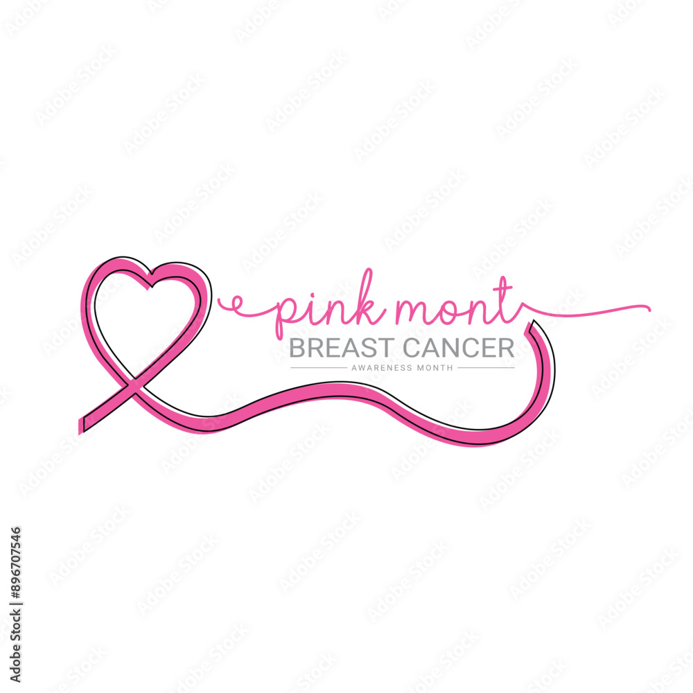 Breast Cancer Awareness Month. Pink October. Breast Cancer Breast Cancer Awareness Month. Pink October. Breast Cancer
