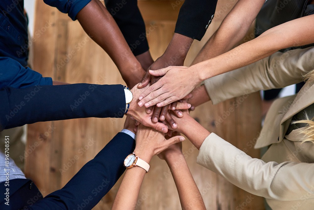Above, stack or business people with partnership, hands or cooperation with mission teamwork. Group, closeup or employees with community support, collaboration or diversity with professional or trust Above, stack or business people with partnership, hands or cooperation with mission teamwork. Group, closeup or employees with community support, collaboration or diversity with professional or trust