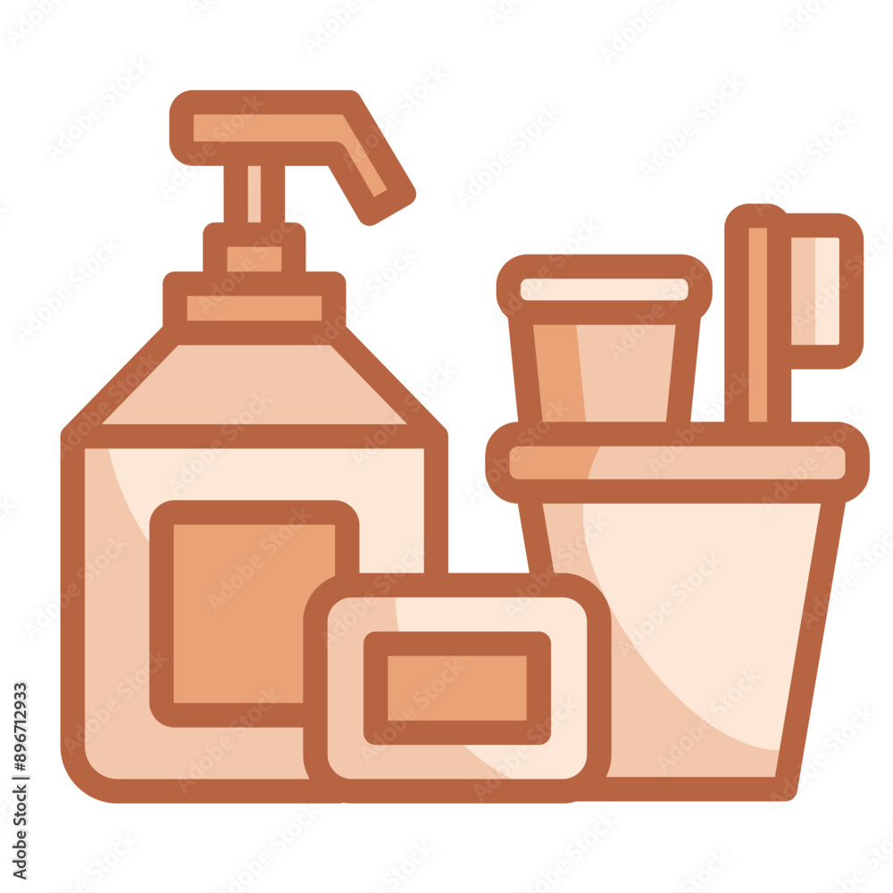 Toiletries Icon Toiletries Icon