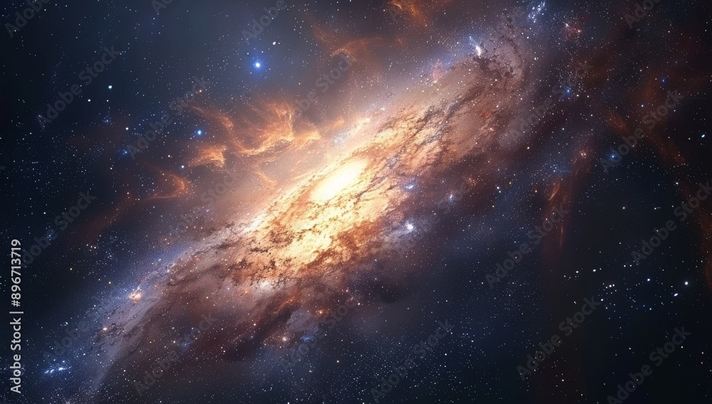 Cosmic Spiral Galaxy Cosmic Spiral Galaxy