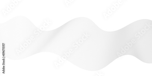 	
Vector Abstract white digital blend wave lines and technology background. Modern white flowing wave lines and glowing moving lines. Futuristic technology and sound wave lines background.