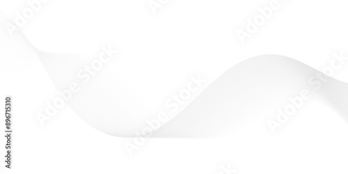 	
Vector Abstract white digital blend wave lines and technology background. Modern white flowing wave lines and glowing moving lines. Futuristic technology and sound wave lines background.