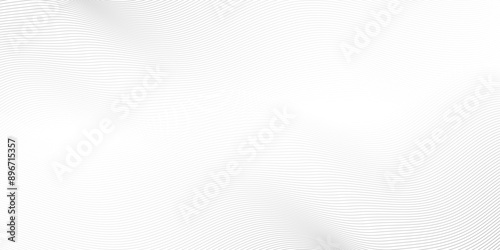 Vector Abstract white digital blend wave lines and technology background. Modern white flowing wave lines and glowing moving lines. Futuristic technology and sound wave lines background.