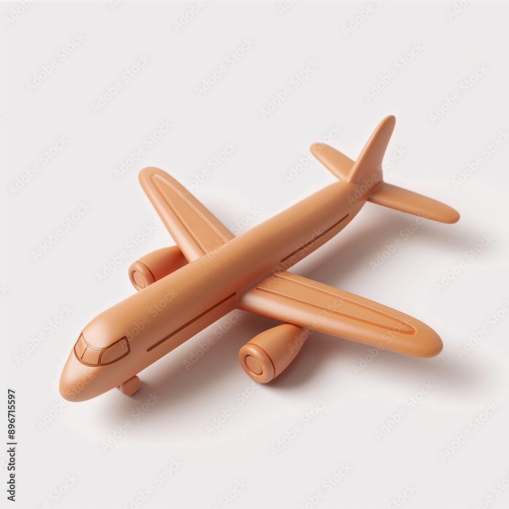 an airplane isolated on white background