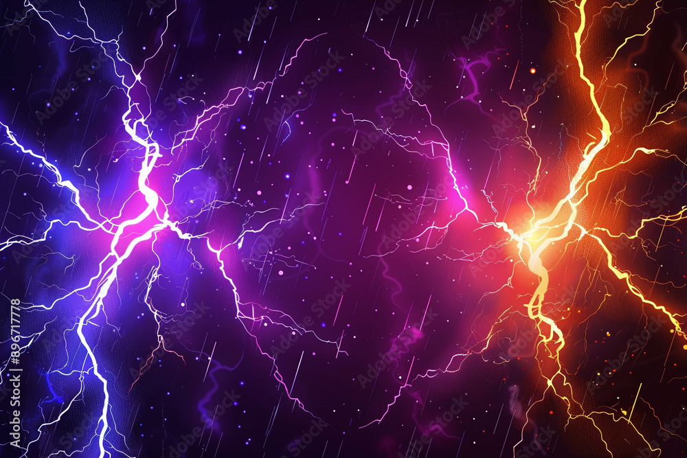 Orange and purple with flash shot and.Neon light effect. Orange and purple with flash shot and.Neon light effect.