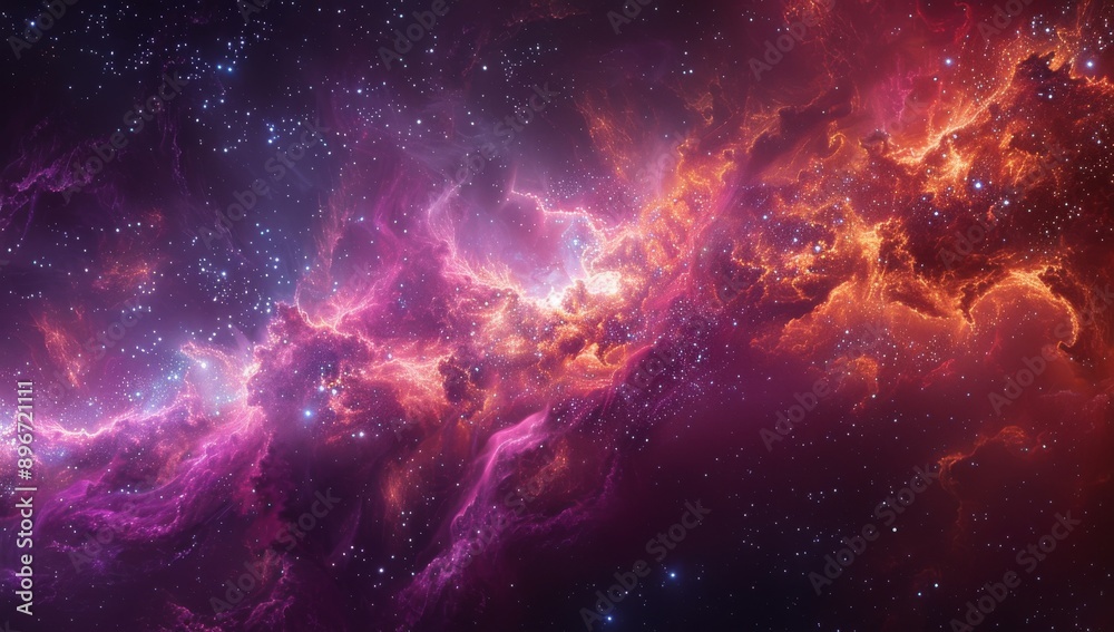 Cosmic Nebula: A Starry Symphony Cosmic Nebula: A Starry Symphony