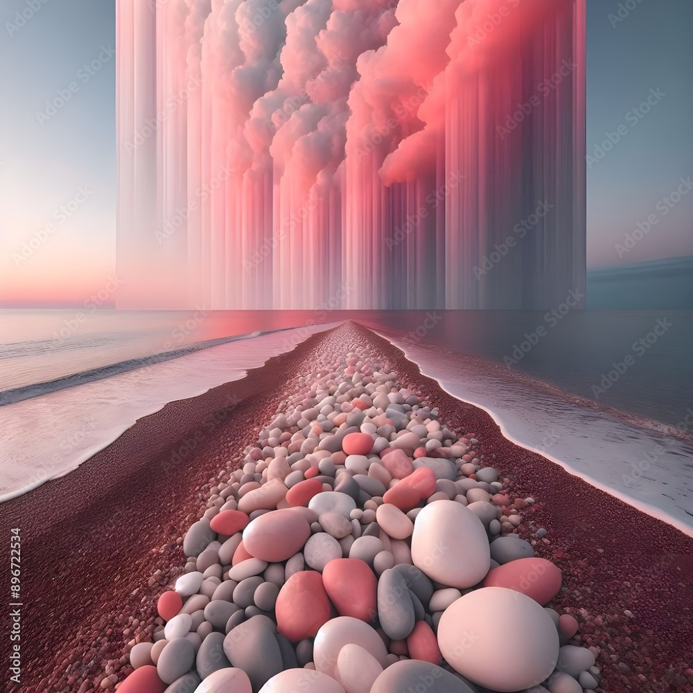 Obraz premium Dreamscape Sunset.