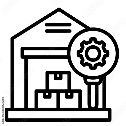 Inventory Management Icon