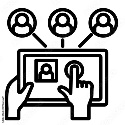Remote Team Icon