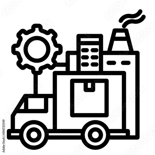 Supply Chain Icon