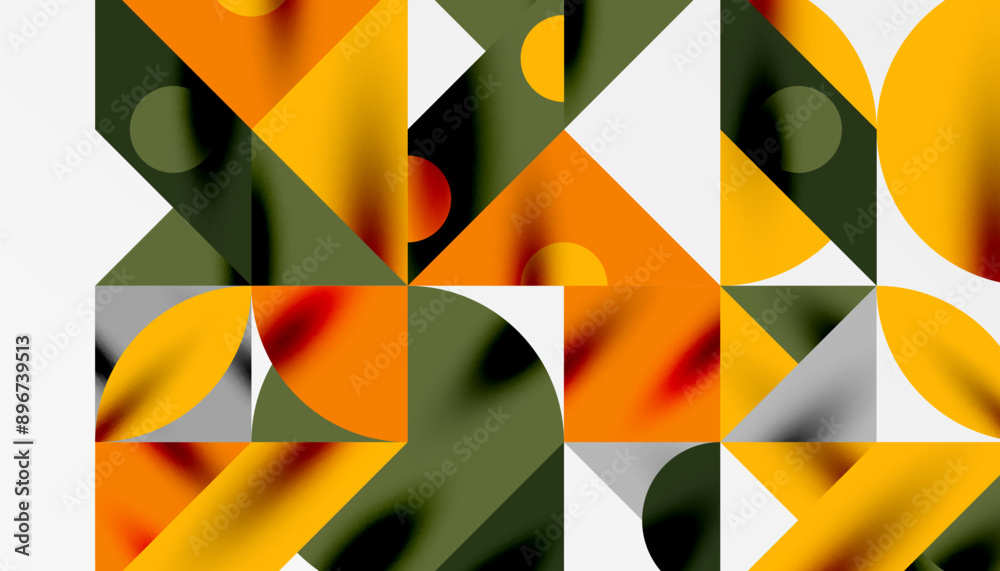 Neo memphis geometric pattern with circles, squares and lines. Pop art abstract background for covers, banners, flyers and posters and other templates Neo memphis geometric pattern with circles, squares and lines. Pop art abstract background for covers, banners, flyers and posters and other templates
