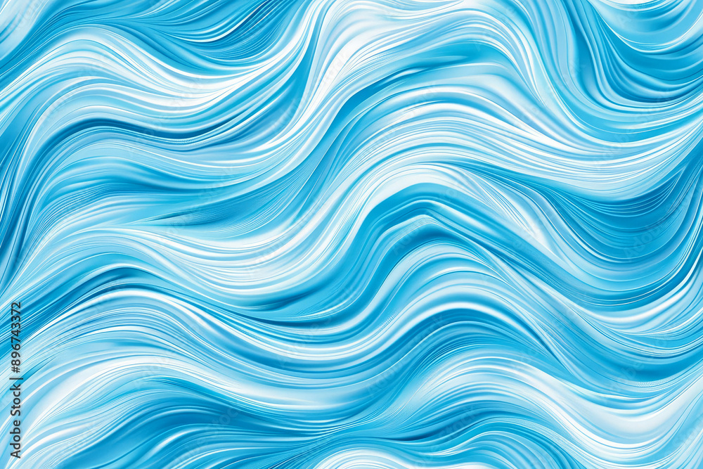 Abstract shiny bright blue and white waves banner design background Abstract shiny bright blue and white waves banner design background