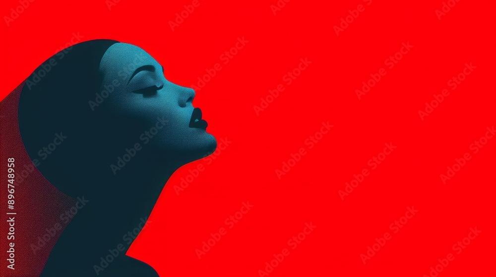Red and black, vivid, minimalist, pretty face, modern style of red and black, beautiful goddess style charming simple atlas Red and black, vivid, minimalist, pretty face, modern style of red and black, beautiful goddess style charming simple atlas