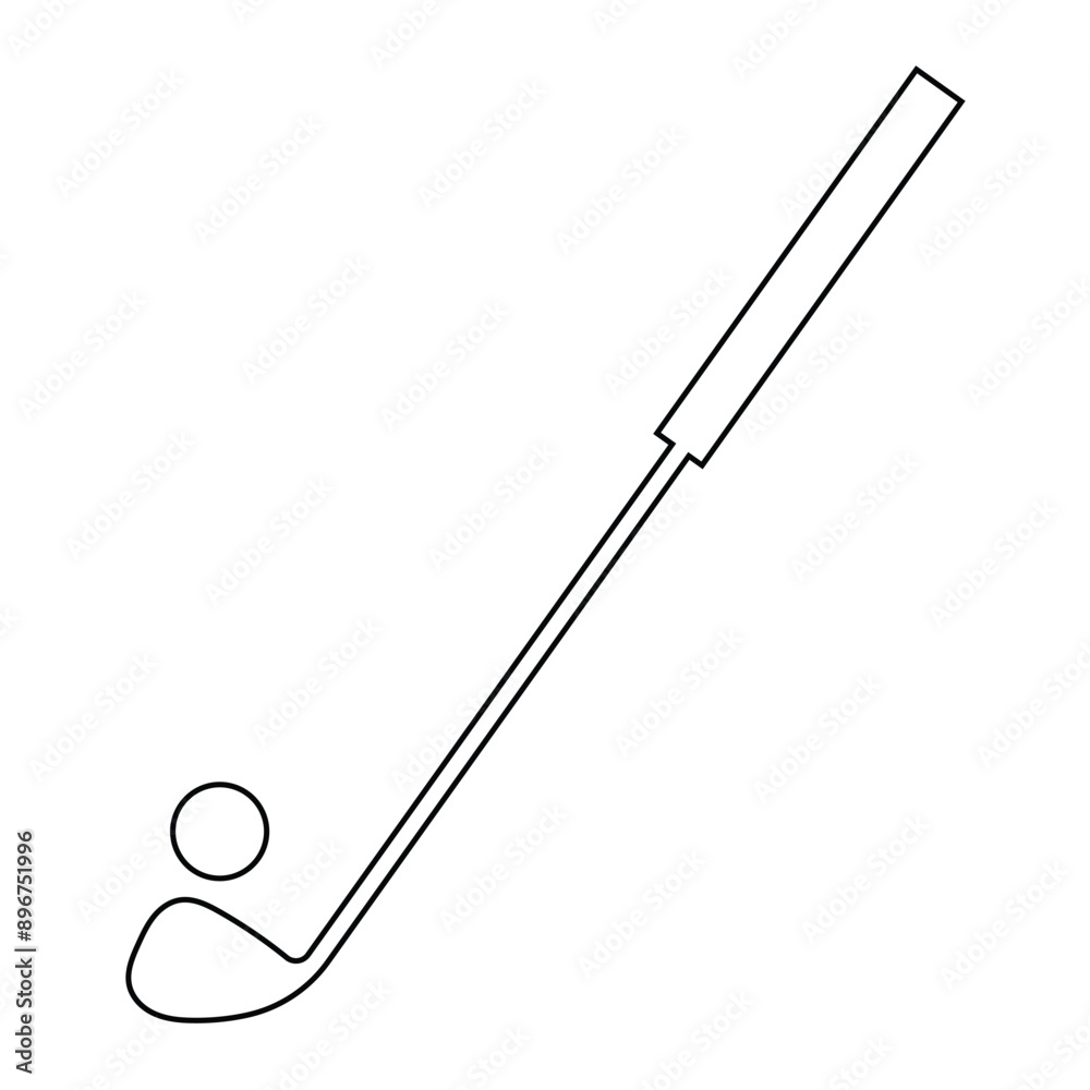 Pair of iron or wedge golf club flat vector icon for sports apps and websites.  isolated on white background. vector illustration. EPS 10/AI