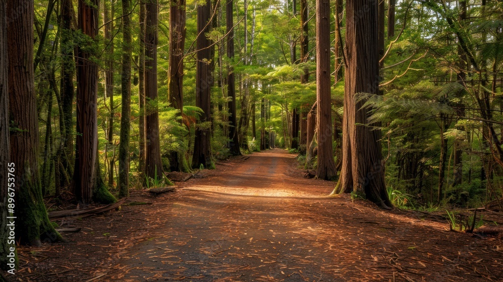 Fototapeta premium A Path Through the Forest