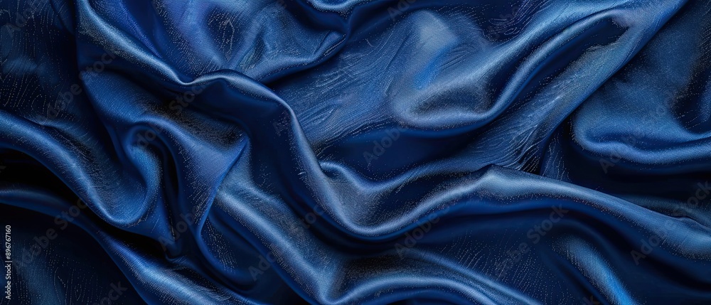 Luxurious velvet texture background in deep royal blue with subtle shadows Luxurious velvet texture background in deep royal blue with subtle shadows