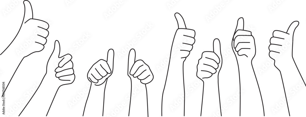 multiple diverse hand gestures against , vector icon design.