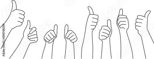 multiple diverse hand gestures against , vector icon design.