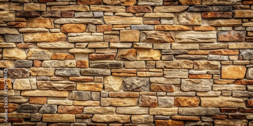 Stone wall background with rough texture and natural earth tones , background, stone, wall, texture, rough