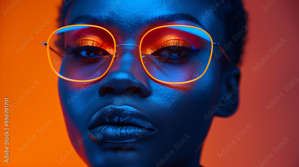 Surrealistic Photorealistic Image of a Person with Glowing Neon Glasses
Surrealistic Photorealistic Image of a Person with Glowing Neon Glasses