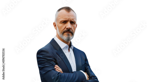 Portrait of a corporate fleet manager overseeing company vehicles