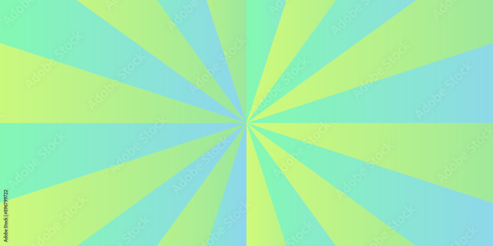 Abstract retro ray sunburst circle light and bright starburst wallpaper. green and blue vintage illustration vector sunshine texture. used for template and cartoon, ads. Abstract retro ray sunburst circle light and bright starburst wallpaper. green and blue vintage illustration vector sunshine texture. used for template and cartoon, ads.