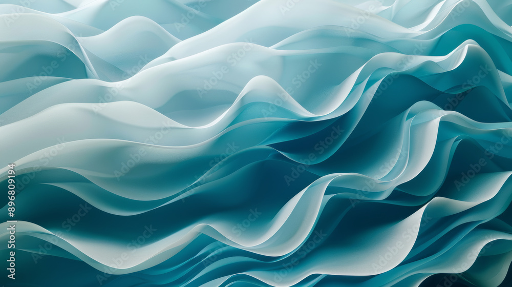 Abstract wavy pattern in blue hues Abstract wavy pattern in blue hues