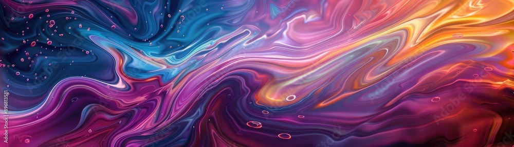 Fluid shapes merging and forming abstract patterns, Fluids, Harmony Fluid shapes merging and forming abstract patterns, Fluids, Harmony