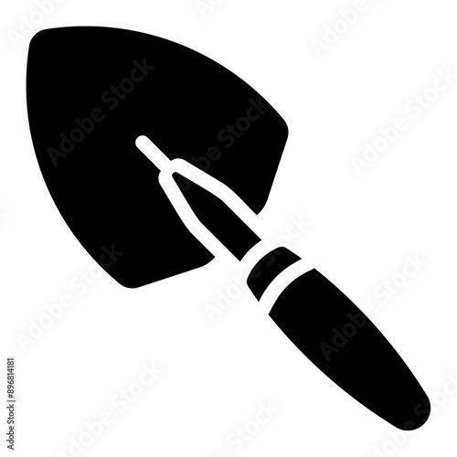 trowel Solid icon