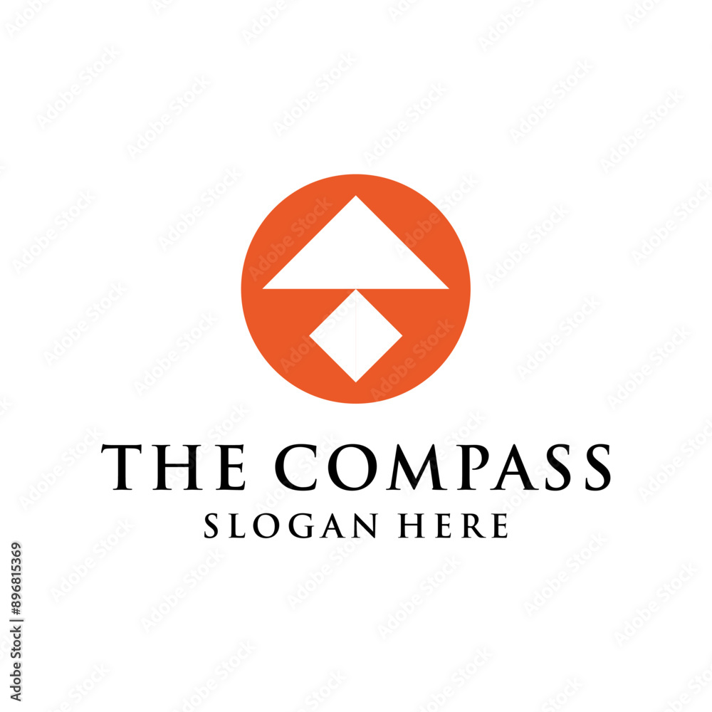 modern simple clean compass concept modern simple clean compass concept