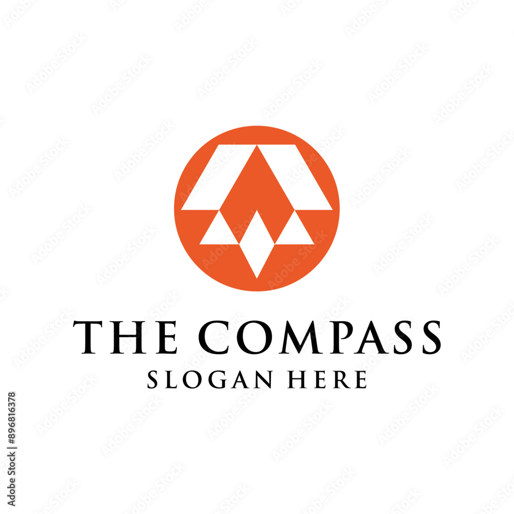 modern simple clean compass concept modern simple clean compass concept