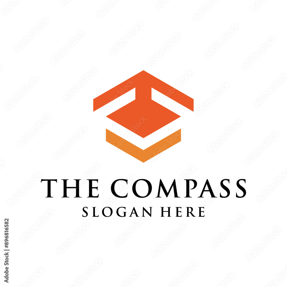 modern simple clean compass concept modern simple clean compass concept