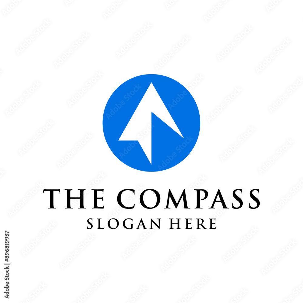 modern simple clean compass concept modern simple clean compass concept