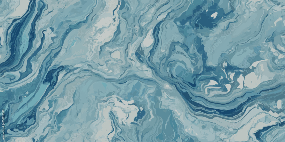 Silver and blue wavy sea ocean marble texture background. Silver and blue wavy sea ocean marble texture background.
