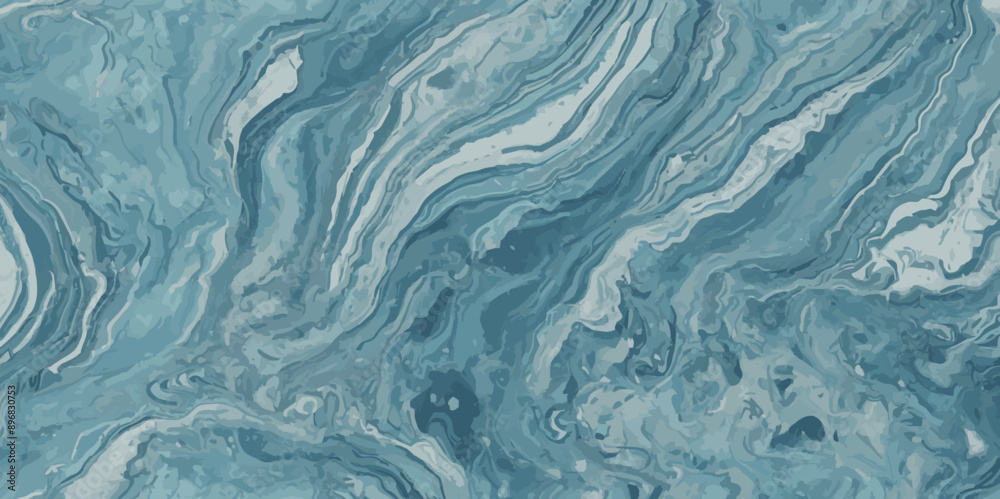 Silver and blue wavy sea ocean marble texture background. Silver and blue wavy sea ocean marble texture background.
