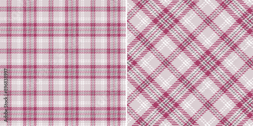 Vector checkered pattern. Tartan, textured seamless twill for flannel shirts, duvet covers, other autumn winter textile mills. Vector Format