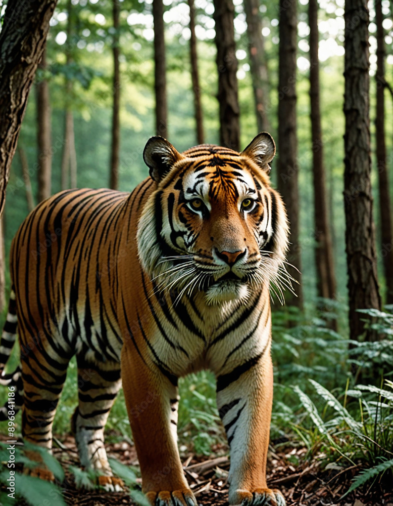 Tiger in the forest