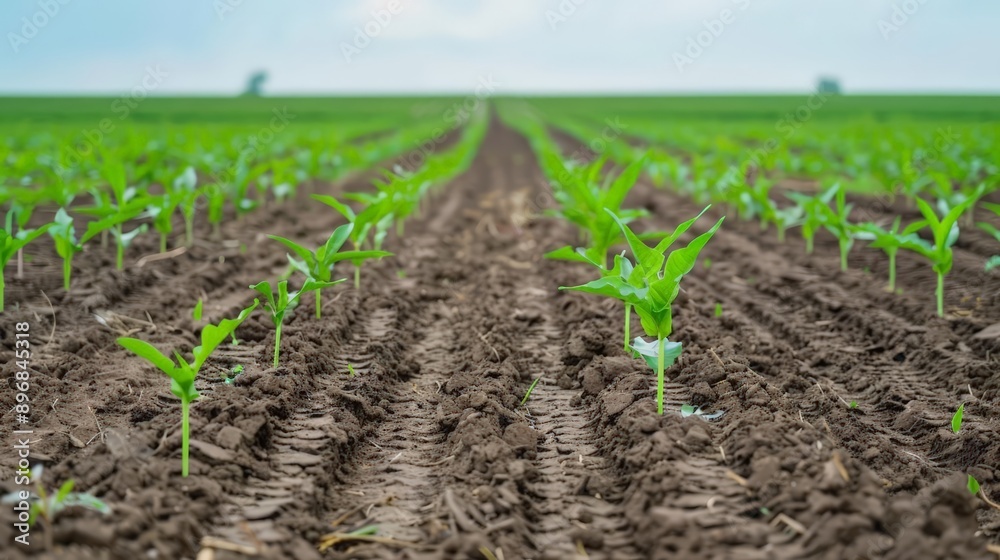 Dryland crop rotation, fertile results, minimal water, Photo style Dryland crop rotation, fertile results, minimal water, Photo style