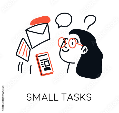 Vector illustration of a person