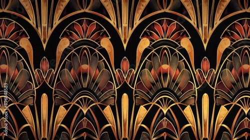 Art deco pattern, award winning design