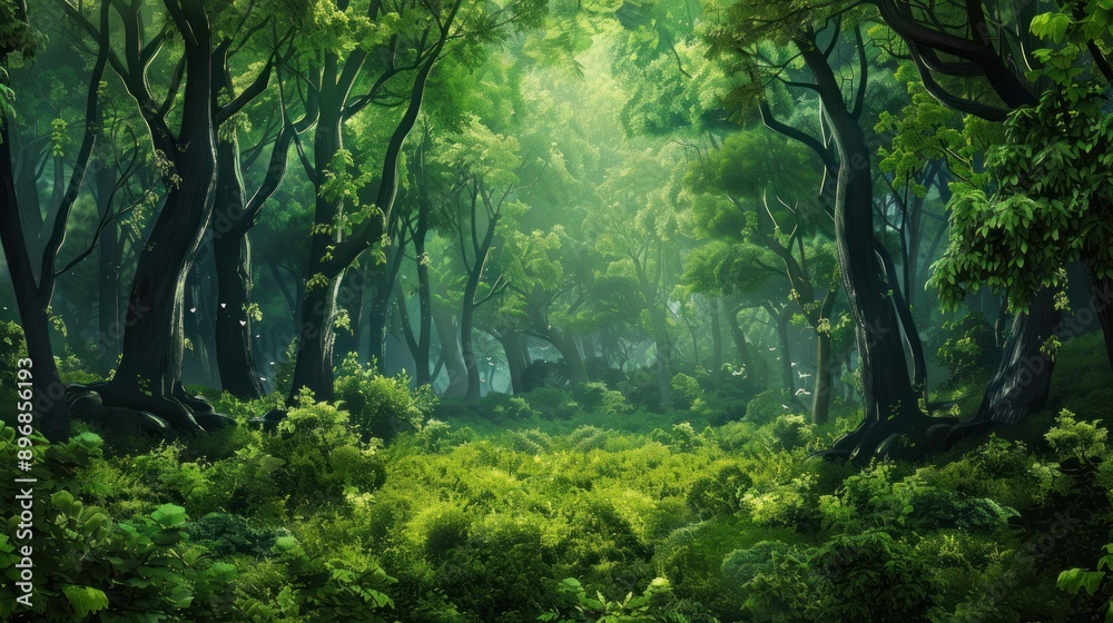 Fototapeta premium Mystical Forest