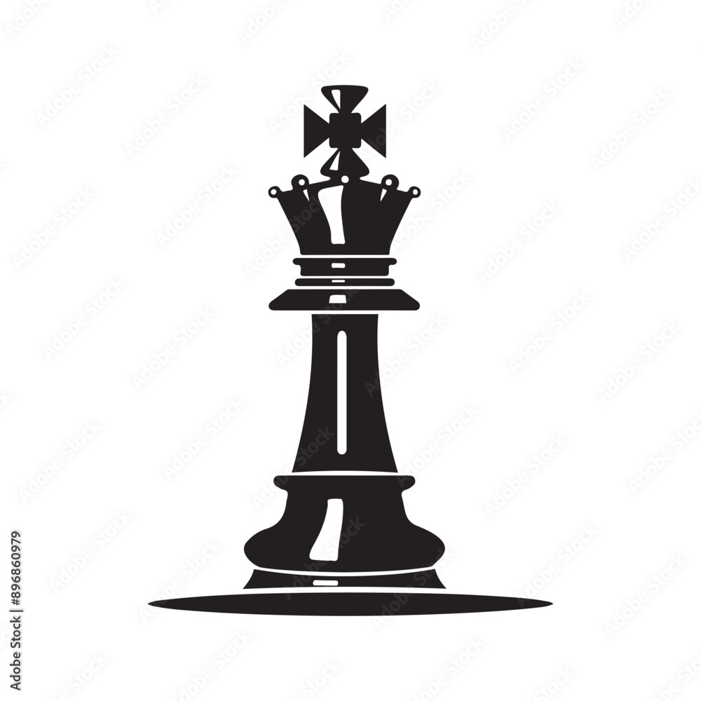 King Chess Logo Design Vector Illustration Stock Vector. Chess logo design template Vector Image. King Chess Logo Design Vector Illustration Stock Vector. Chess logo design template Vector Image.