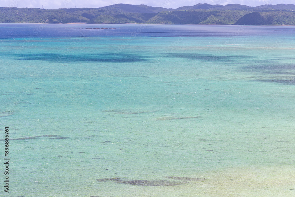 Obraz premium beach with turquoise water