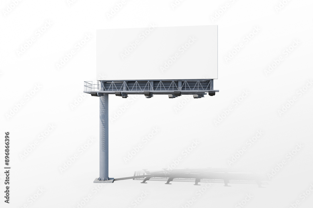 Obraz premium Highway Billboard Mockup