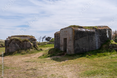 Bunker at Utah Beach in Normandy, France