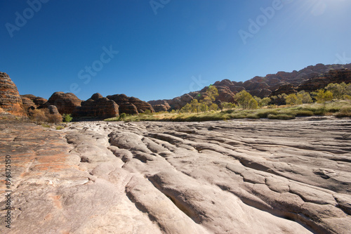 Picanniny Structure in the Bungle Bungle ranges (Purnululu), Western Australia photo