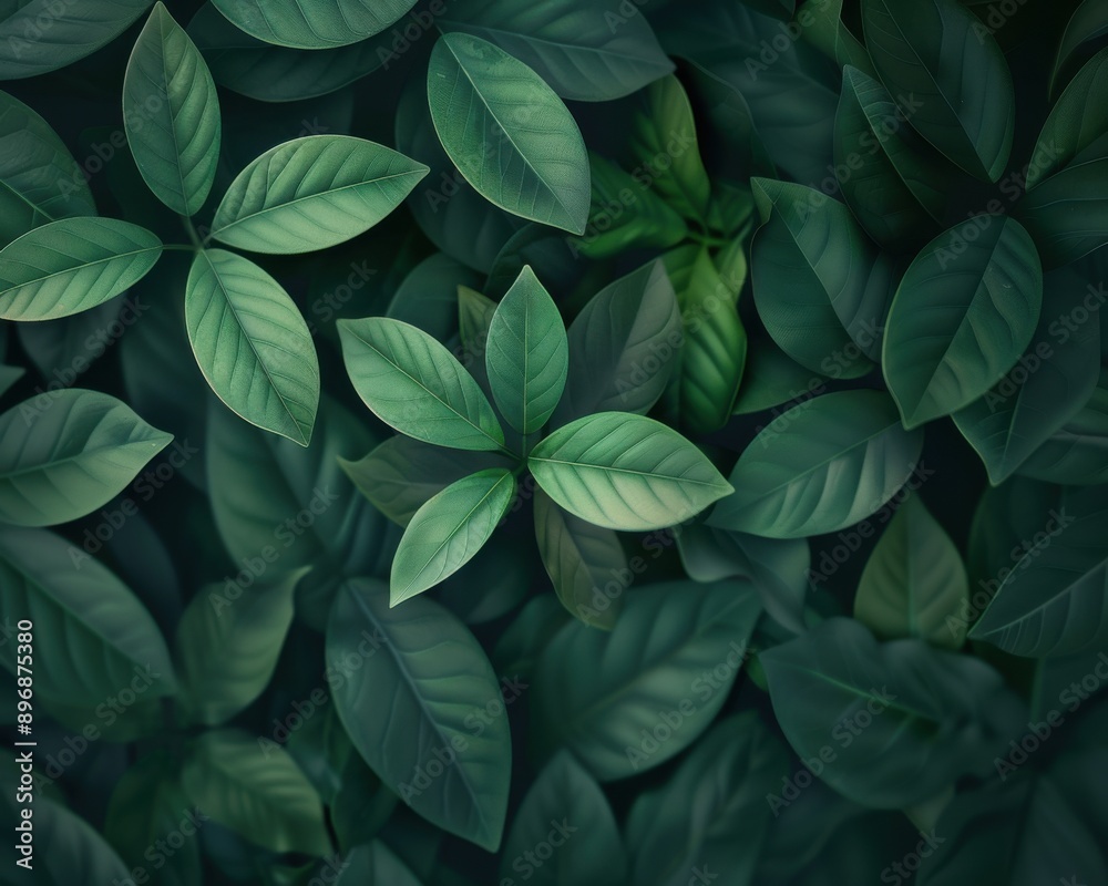Vibrant green leaves creating a lush, dense foliage pattern. Perfect for nature, botanical, and background themes. Vibrant green leaves creating a lush, dense foliage pattern. Perfect for nature, botanical, and background themes.