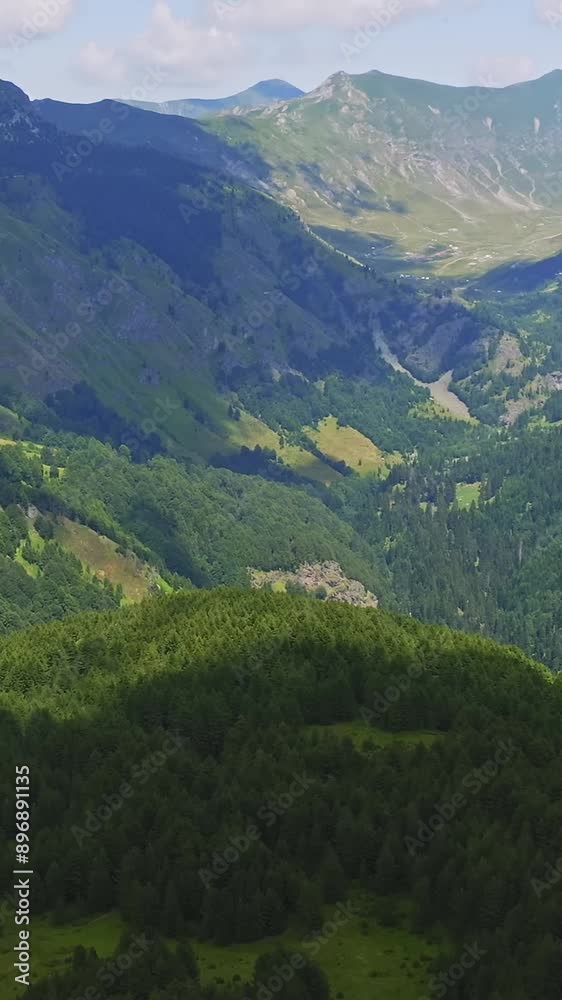 Aerial view of beautiful Albania landscape Aerial view of beautiful Albania landscape